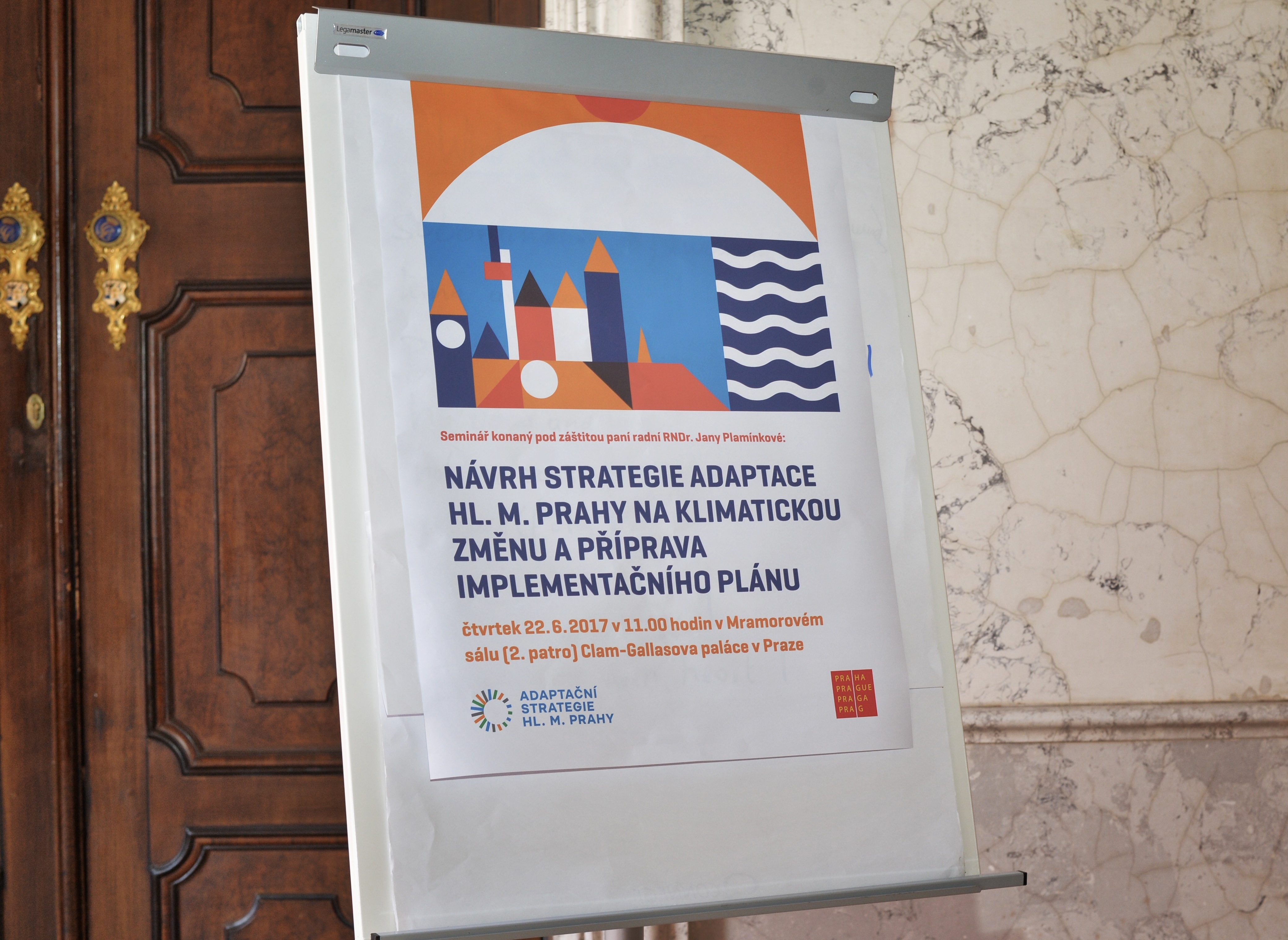 seminář Návrh Strategie adaptace hl. m. Prahy na klimatickou změnu, Praha 6/2017