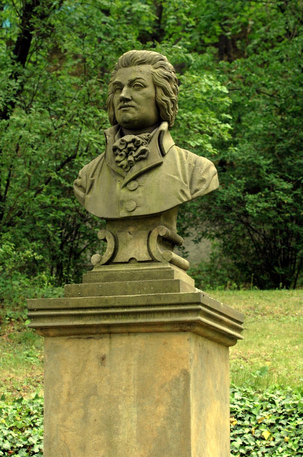 Mozartova busta na Beretramce