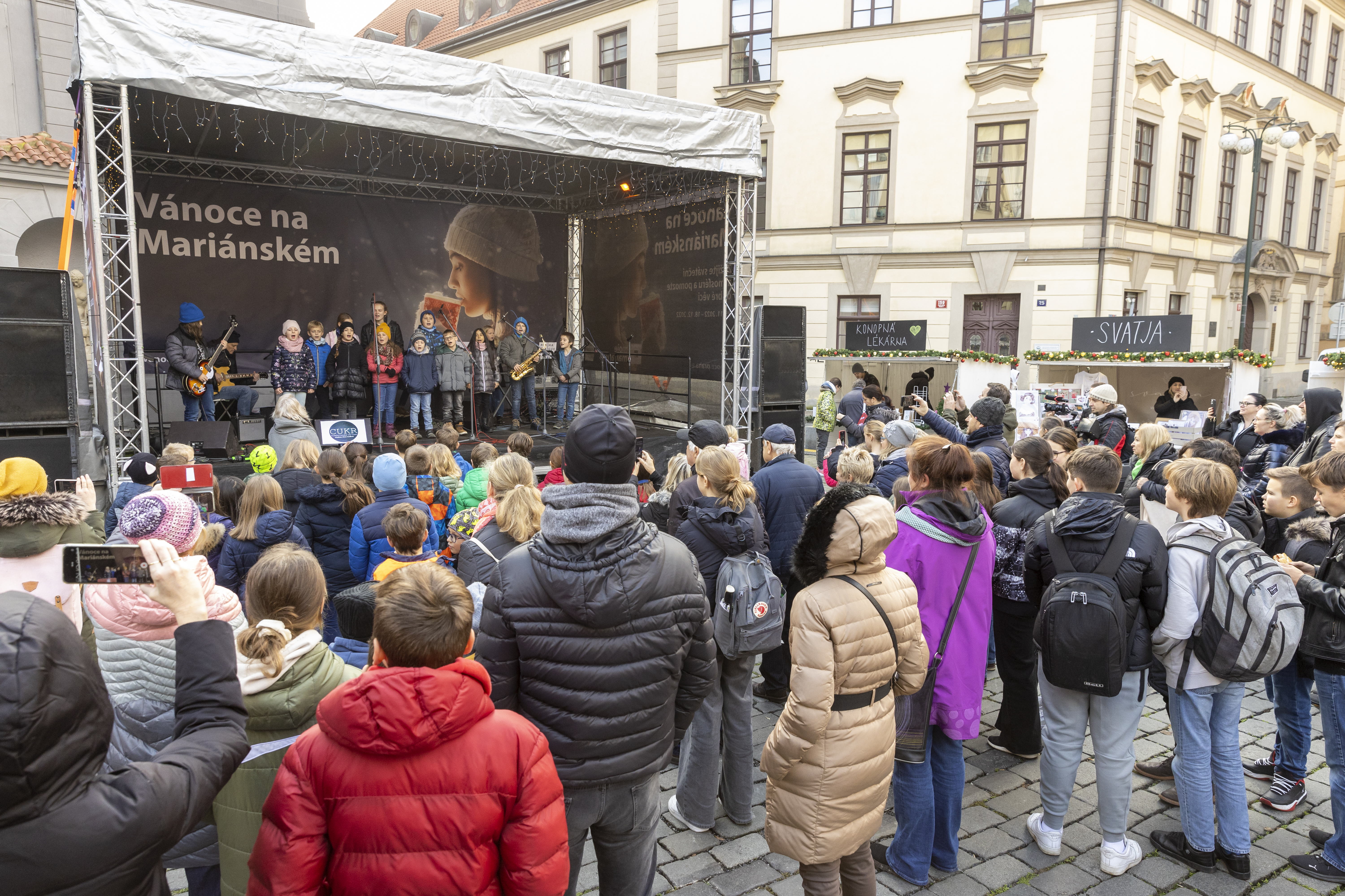 Zahájení trhů Vánoce na Mariánském