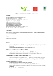 Zápis č. 2/2016 z jednání Poradní skupiny EVVO (PS EVVO) v hl.m. Praze, PDF formát