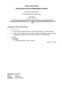 usnesení Zastupitelstva hl. m. Prahy č. 13/20 ze dne 23. 1. 2020