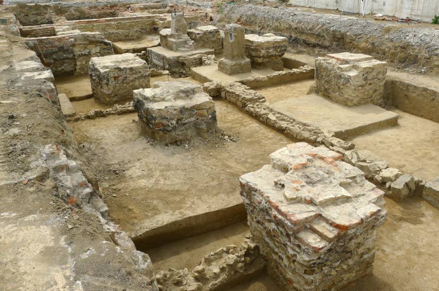 archeologický výzkum v Libni