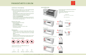informační cedule k piknikovému místu s pevným grilem, 2023