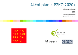 Akční plán PZKO aglomerace Praha CZ 01 2020+ (PZKO 2020+), druhá část - podpůrná opatření
