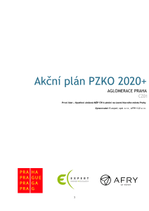 Akční plán PZKO 2020+, Aglomerace Praha CZ01, návrhové znění (PDF)