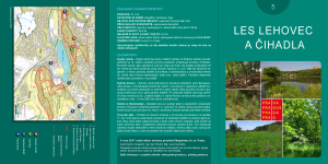 brožura č.5 Les Lehovec a Čihadla (PDF), vyd. 2017