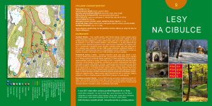brožura č.9 Lesy Na Cibulce (PDF), vyd. 2017