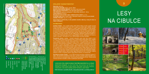 brožura č.9 Lesy Na Cibulce (PDF), aktualizované vydání 52015