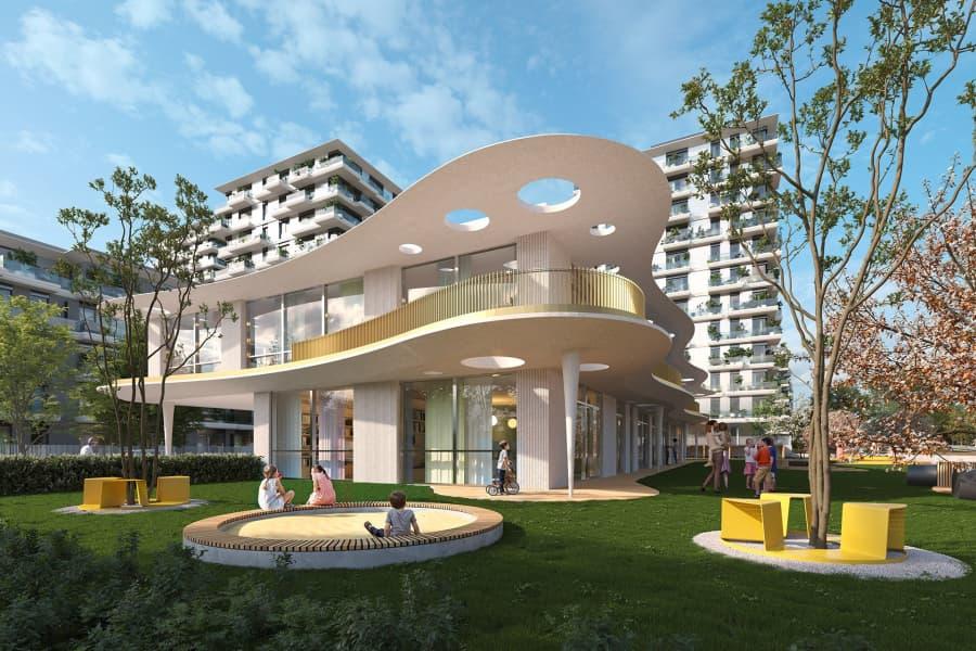 Vizualizace - Centrum Nový Žižkov