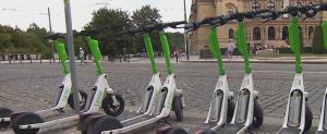 Elektrokoloběžky v centru Prahy