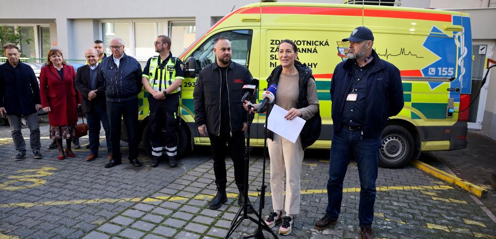 Z dnešního otevření základny Míčánky