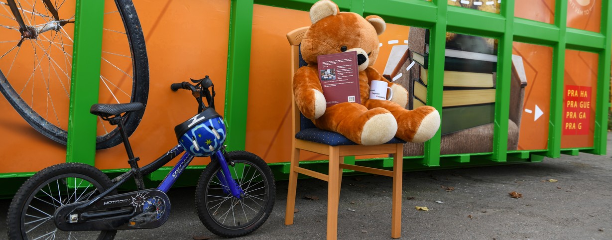 Sběrný dvůr Reuse point