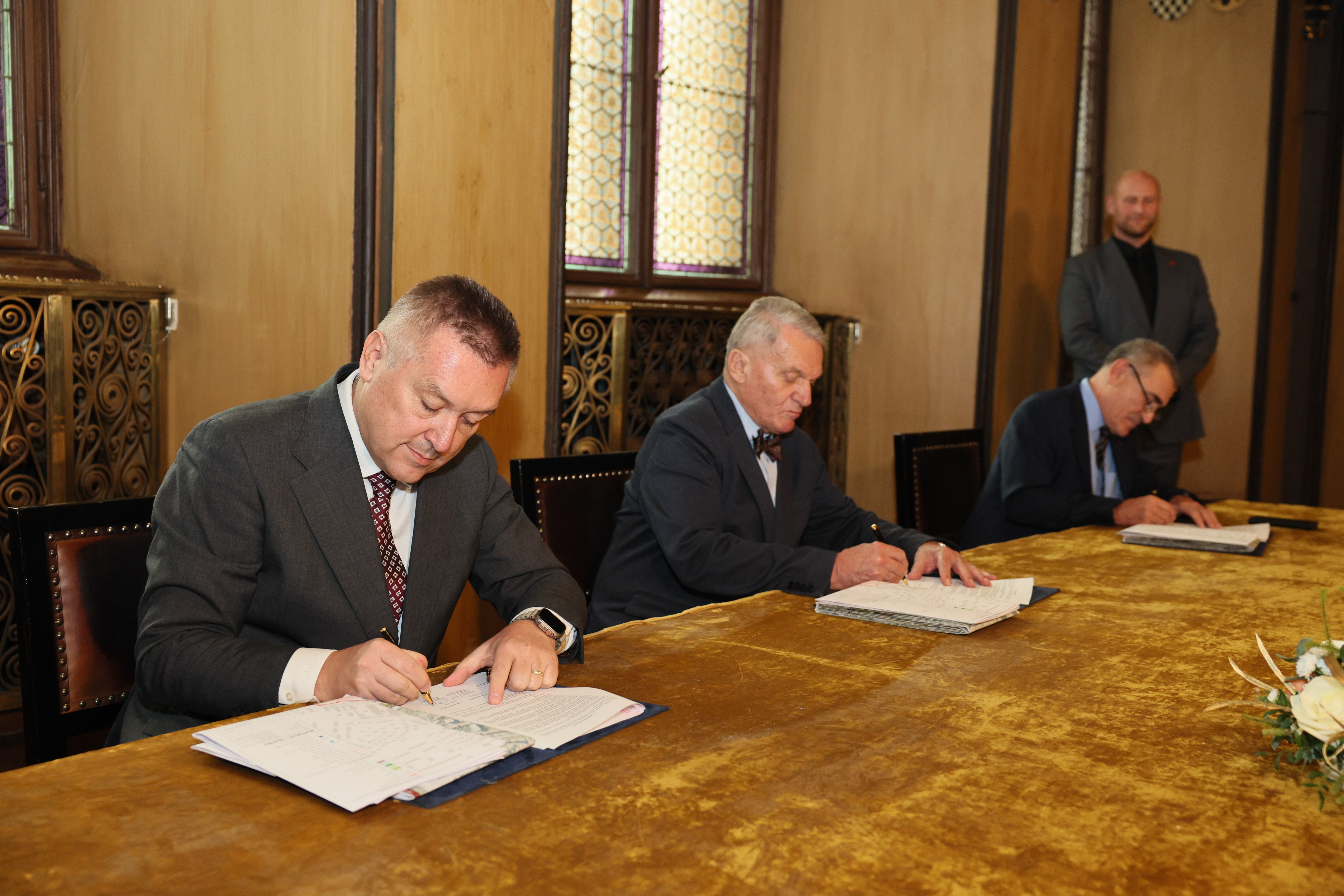 Slavnostní podpis memoranda k VRT