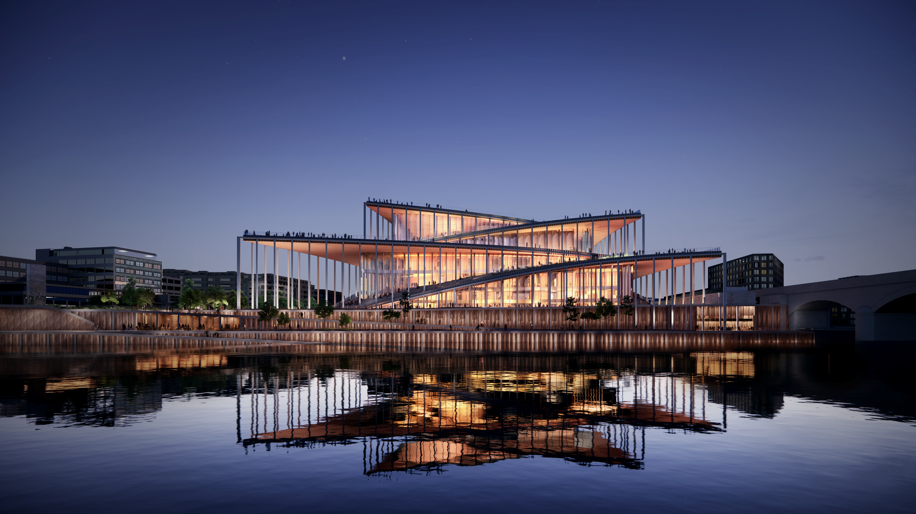 Vizualizace – Vltavská filharmonie