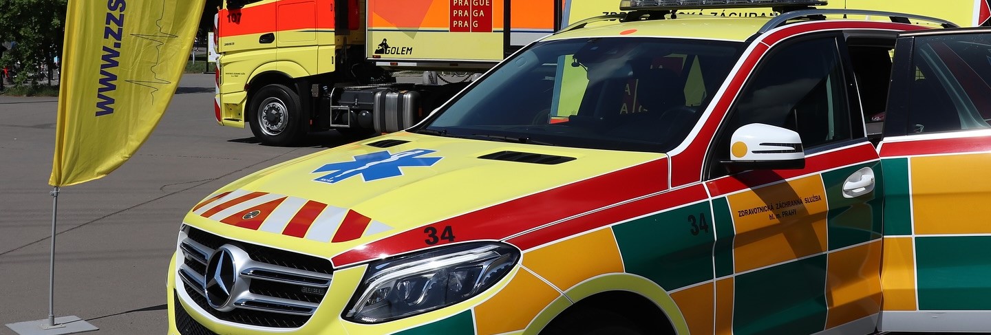 Vozidla pražské záchranky
