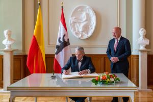 Z návštěvy primátora Svobody v Berlíně