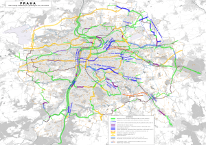 Plán rozvoje nadřazených cyklistických tras &#8211; mapa