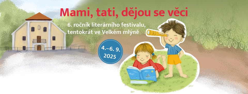 Vizuál festivalu Mami, tati, dějou se věci