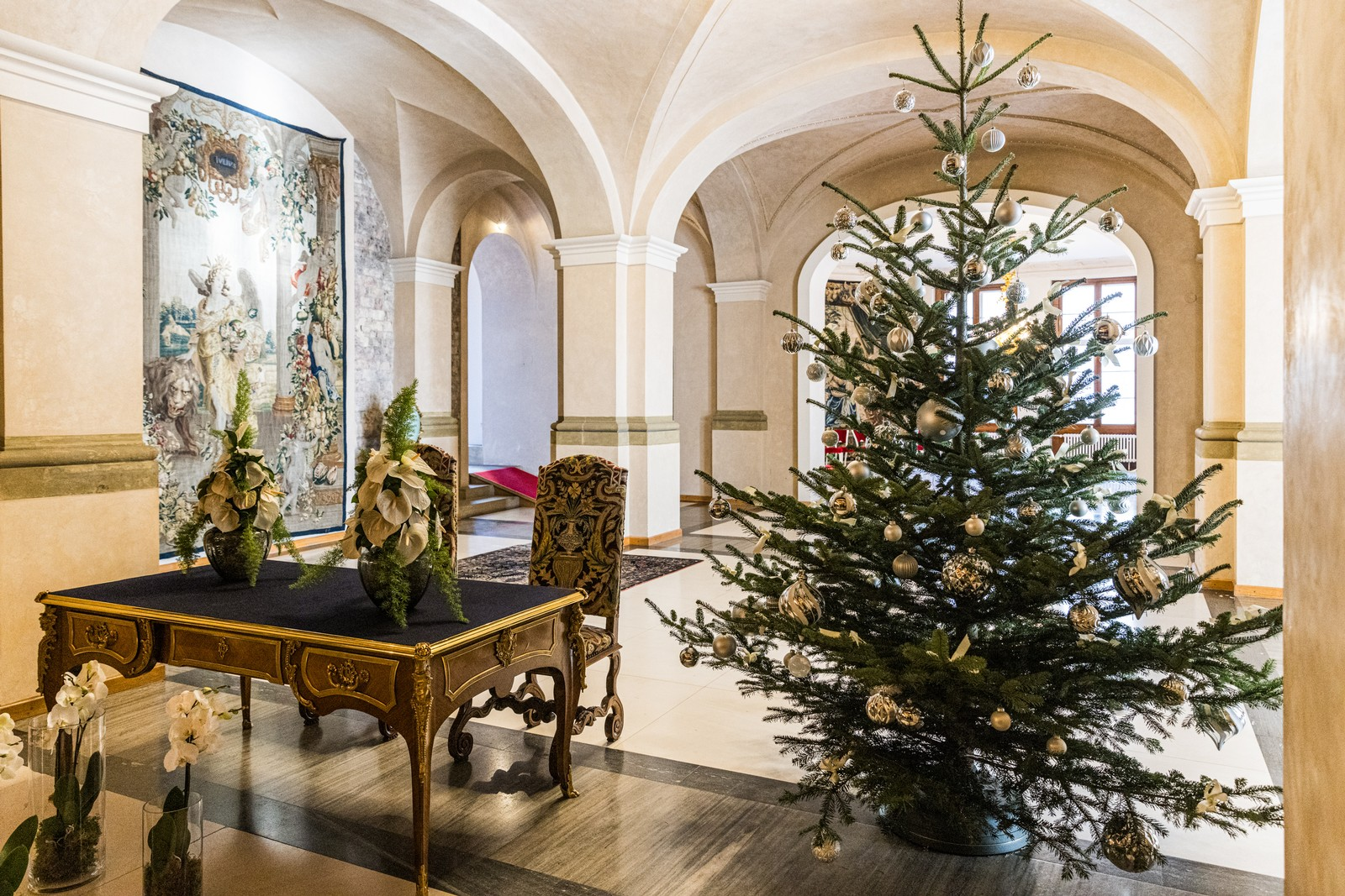 Pražský hrad - vánoční výzdoba