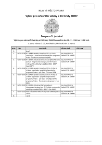 Pozvanka_PROGRAM_jednání_výboru_ZHMP