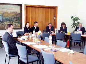 FOTO - Jednání se uskutečnilo v prostředním salonku Nové radnice na Mariánském náměstí