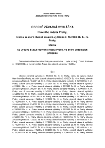 Návrh vyhlášky - statut 2025 III