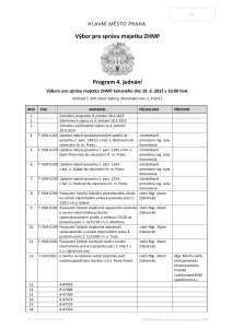 Pozvánka na jednání výboru, které se koná dne 28. 6. 2023