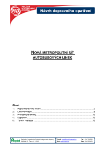 New metropolitan network of bus routes