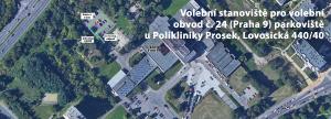 volební stanoviště Prosek