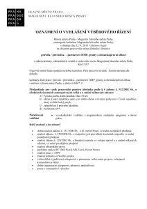 právník / právnička &#8211; partnerství HMP, granty a občanskoprávní oblast v odboru kultury, zahraničních vztahů a cestovního ruchu