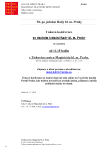 241118 - Avízo - TK po jednání RHMP