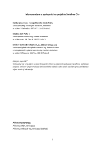 Memorandum_Smichov_City