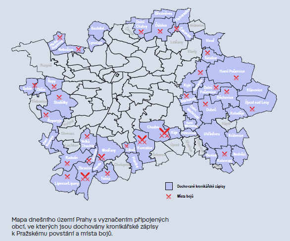 Pražské povstání - kroniky