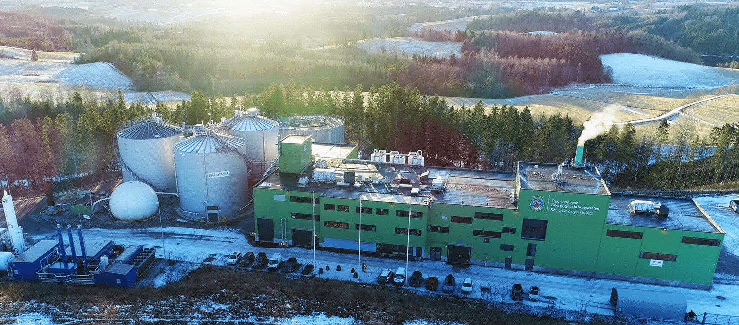 Odpadová bioplynová stanice Romerike