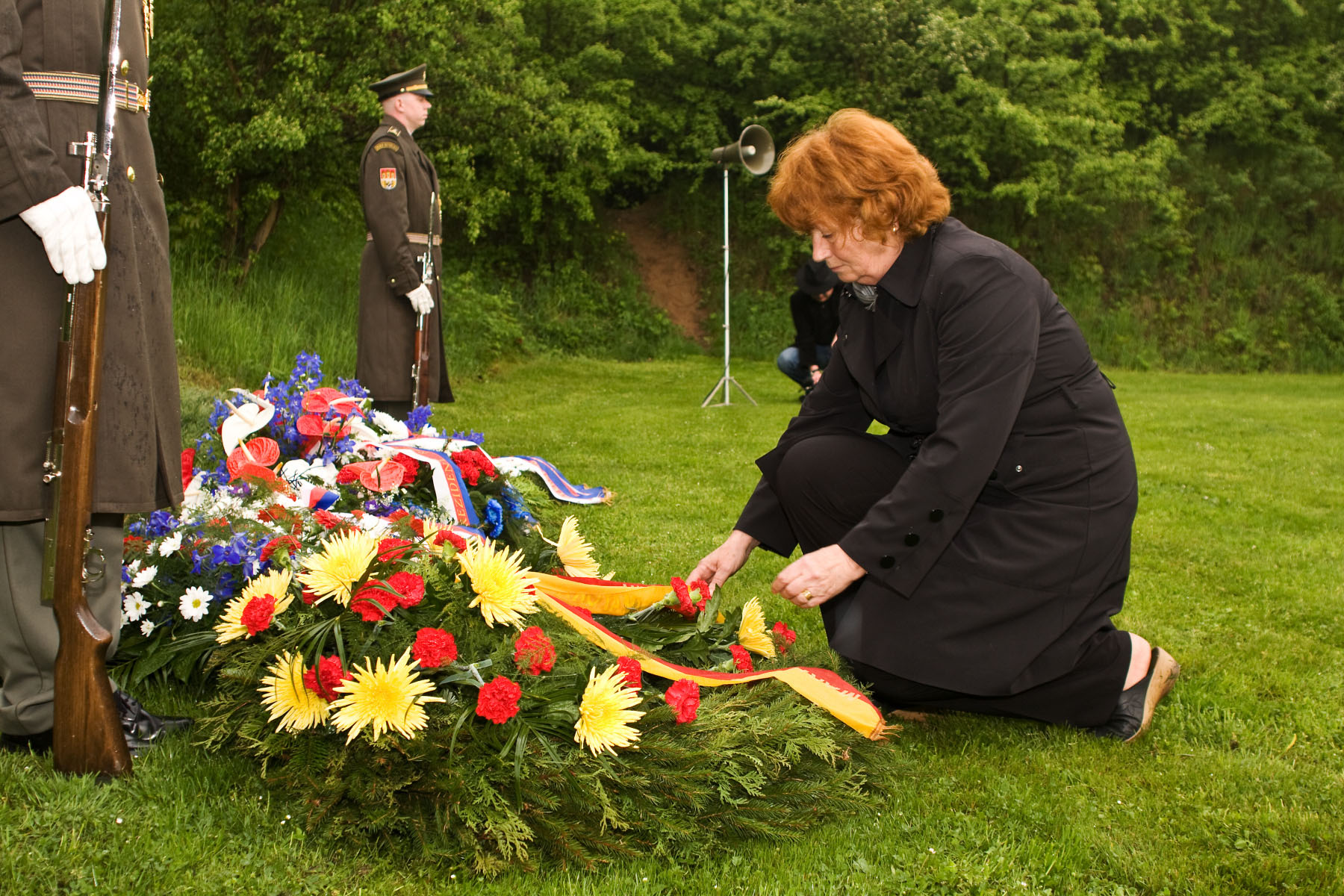 Náměstkyně primátora Marie Kousalíková se zúčastnila oslav 65. výročí osvobození