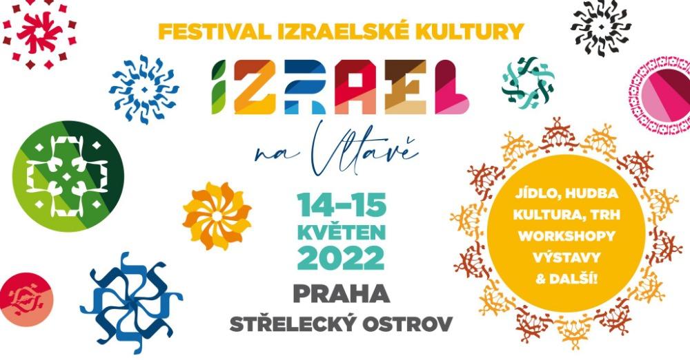 Plakát Izrael na Vltavě