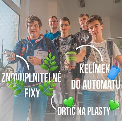 Škola bez plastů - úspěšný projekt Střední průmyslové školy Prosek