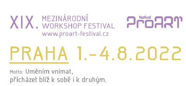 Vizuál ProART Festivalu 2022 Praha