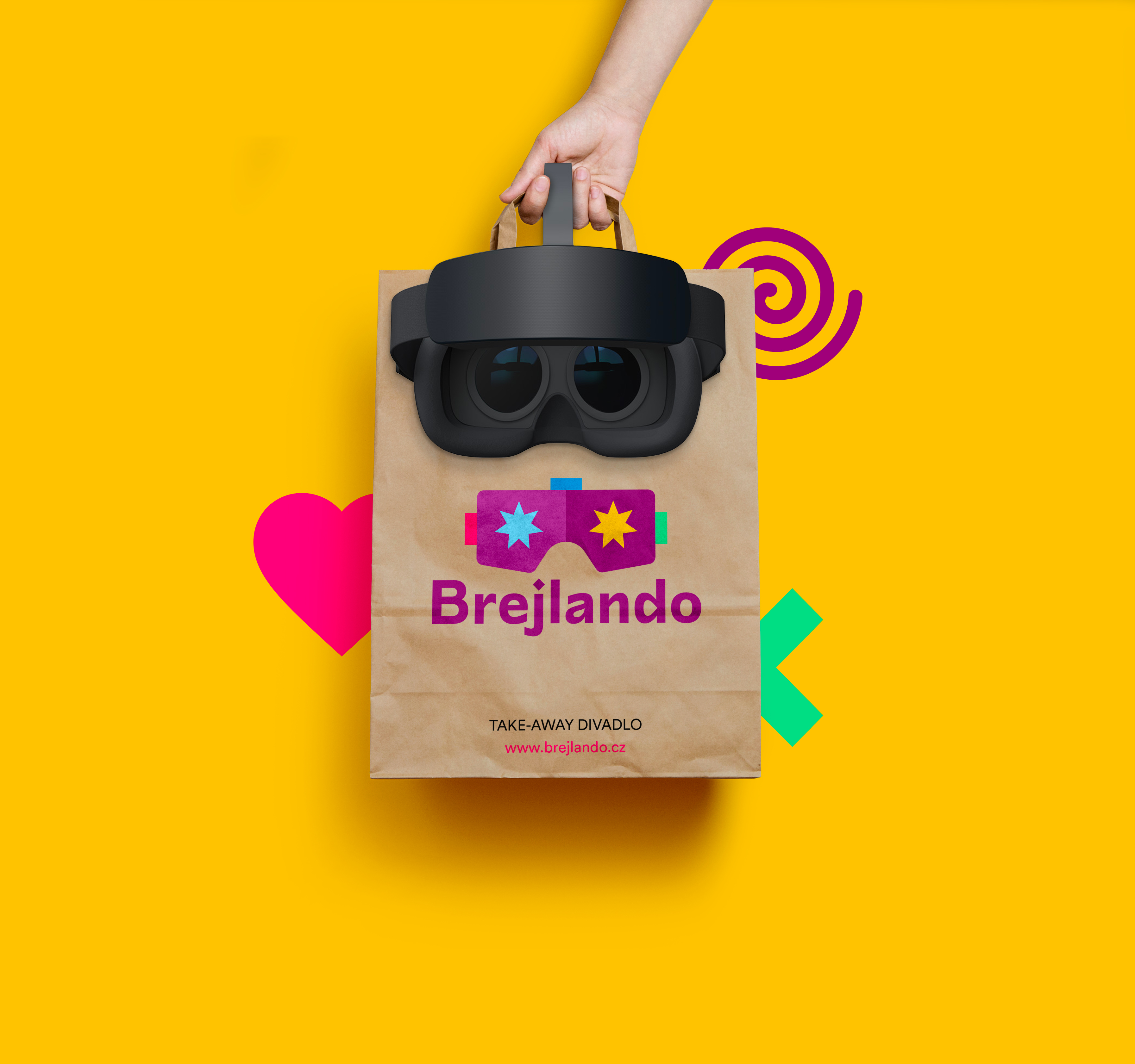 VR glasses from the project Brejlando