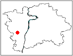 orientační mapka Prahy - katastrální území Holyně