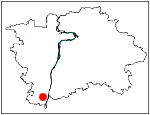 Pražské studánky - Nad vodárnou, orientační mapka