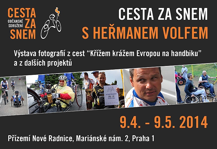 Cesta za snem s Heřmanem Volfem – výstava fotografií 