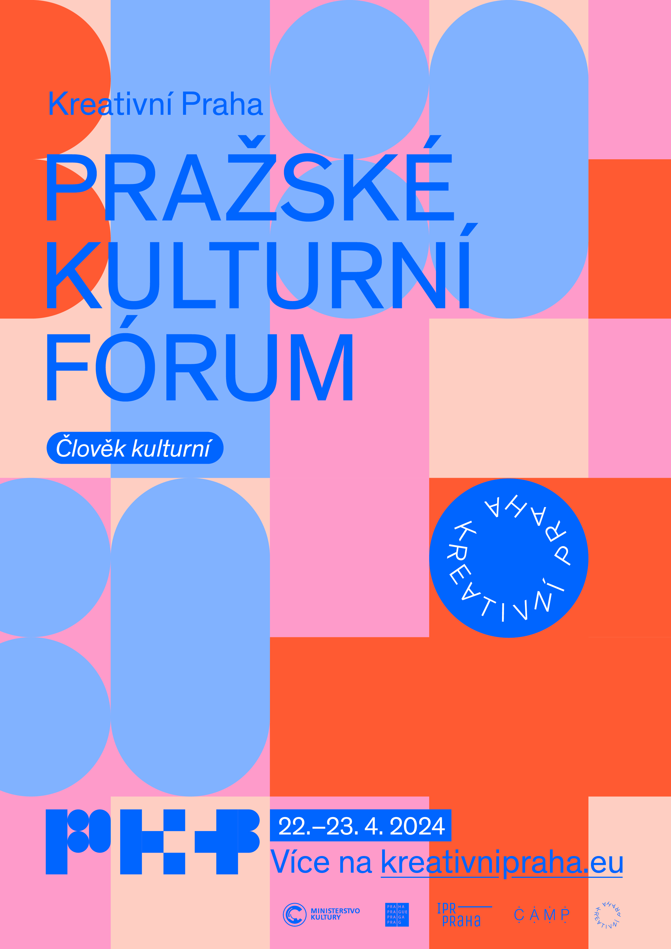 Plakát Pražského kulturního fóra