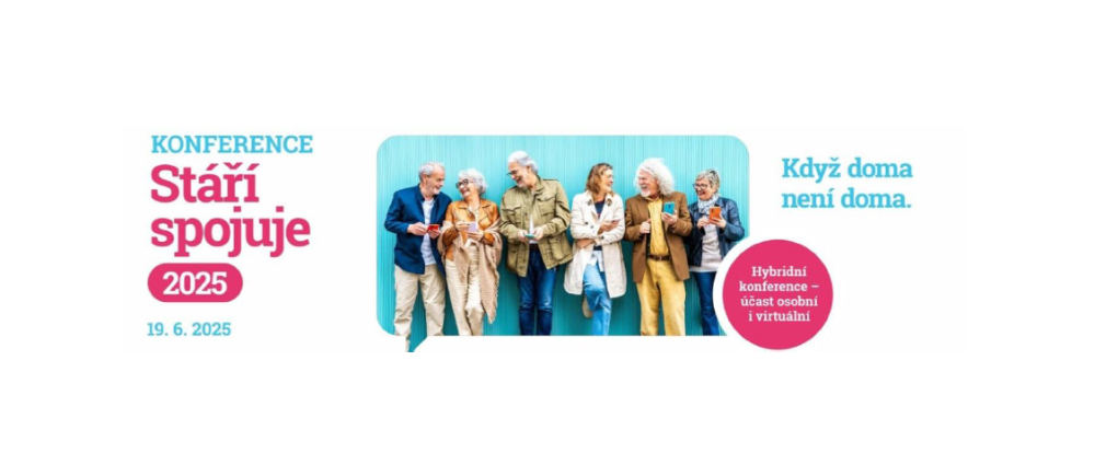 Vizuál konference Stáří spojuje 2025