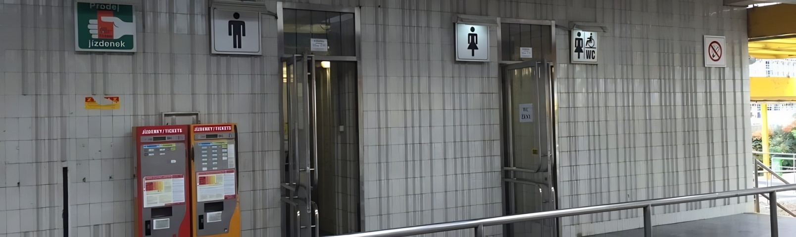 Ilustrační foto - veřejné toalety v pražském metru